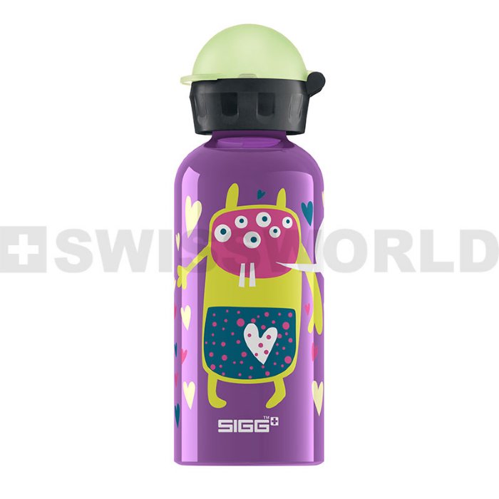 Bottiglie Sigg :: Kids e Junior - Bambini e Scuola :: SIGG - Borraccia in  Alluminio Kidz 0,4L - Monster Violet