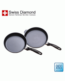Swiss Diamond Poêle grill carré profonde induction 28 cm